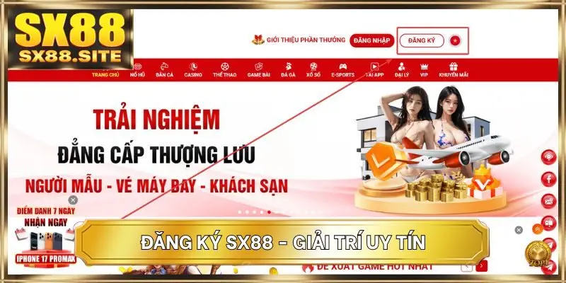 Đăng ký SX88